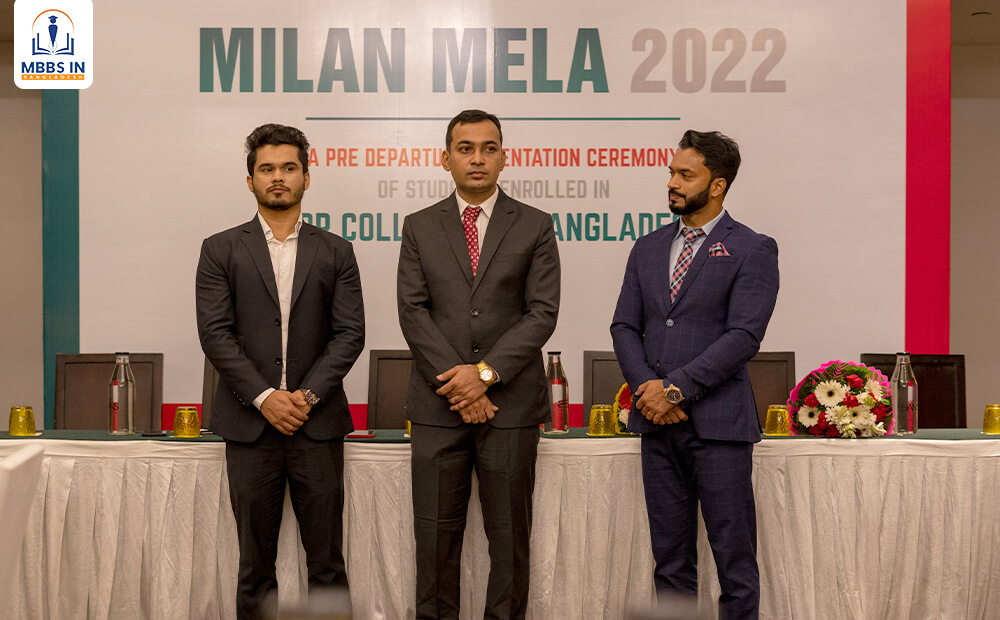 MBBS in Bangladesh Hosts Milan Mela 2022 For Departing Students